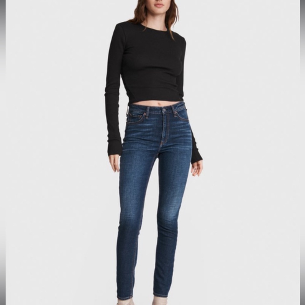 Rag and Bone Nina High Rise Ankle Skinny Jean